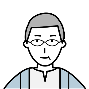 60代男性のお客様イメージ